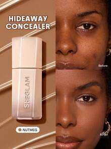 SHEGLAM Hideaway Full-Coverage Concealer-Nutmeg Color Corrector Brightener And Highlighter - Nutmeg - View 1