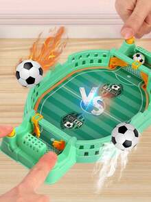 Double Battle Tabletop Football Game, Portable Mini Soccer Board Game, Interactive Parent-Child Party Toy For Family Fun - Multicolor - View 7