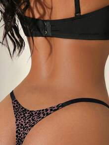 Bare Chapter Sexy Leopard Print Women's Thong - Multicolor - View 6