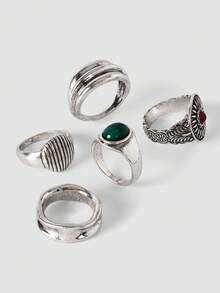 MortiRose Ring Set - Multicolor - View 5