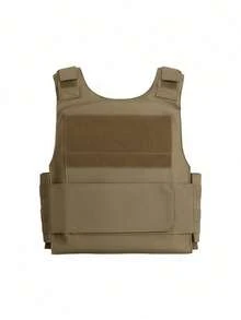 1pc 5-Color Adjustable Tactical Vest, Outdoor Protective Equipment, Hardshell Training Protective Tactical Vest. Adjustable Outdoor Vest, Suitable For Lightweight Outdoor Vest Equipment. Suitable For Hiking, Climbing, Training, Cycling, Trekking. Unisex. - Multicolor - View 21