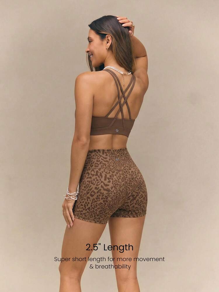 2.5" FeatherFit™ Ultra-Short Anti-Slip Biker Shorts Low Impact Casual Daily Gym  Workout