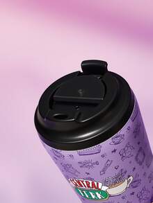 FRIENDS X SHEIN 360 Ml / 12 Oz 防漏不鏽鋼便攜隨行杯 - 紫色 - 查看 7