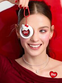 Hello Kitty｜SHEGLAM Full Collection Set Brand Beauty Makeup Face Paint Cosmetic For Women Girls Perfect For Spring Summer Ideal For Y2K Fancy Fashion Suitable For Birthday Mother'S Day Gift Rave Festival Party Ready Best Color - Multicolor - View 7