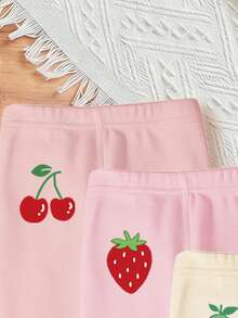Souflis Souflis [Random 4pcs Sent]Spring/Summer Series, Dopamine Cream Spring/Summer Color Palette, Bohemian Style Floral, Daisy, Plant, Bow Pattern, - Multicolor - View 3