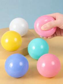 MINKOJA MINKOJA 5PCS/10PCS/20PCS/30PCS Ball Pit Balls, Free Crush Proof Plastic Toy Balls For Ball Pit, Ocean Balls, Pet Toys, Gift Bag Filler, Pinata Filler, Pool Filler, Random Color - Multicolor - View 2