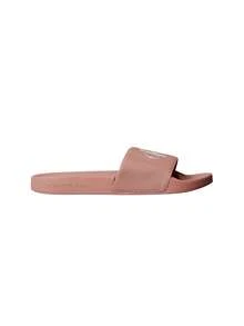 Calvin Klein Slide Monogram Women's Flip-Flops Pink YW0YW01967_TZ6 - Blush/Bright White - Übersicht 1