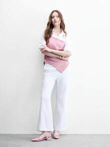 CUCCOO BIZCHIC 優雅藍色金屬尖頭扣帶厚底平底鞋，適合女性，舒適低跟款式，適用於辦公室、婚禮、派對以及春夏季鞋款 - 紫色. - 查看 6