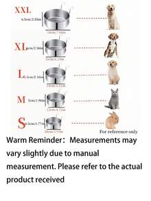 Stainless Steel Cat/Dog Feeders & Waterers, Detachable Hanging Cage Bowls For Teddy Dogs & Small Pets - silver - View 12