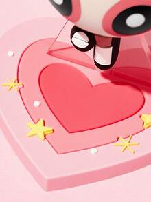 THE POWERPUFF GIRLS X SHEIN 1 個 Magic Q 風格公仔，桌面裝飾，禮物 - 彩色 - 查看 4