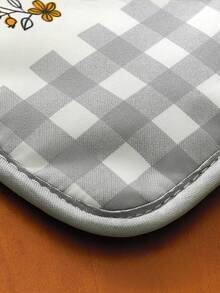 3pcs/Set Bee Print Oven Mitt & Pot Holder & Hand Towel, Oven Mitts Linen Set For Home - Multicolor - View 5