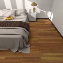 Madebyblanc 1 Roll Wood Grain Self-Adhesive Floor Sticker, 3 Colors Available, 40cm(15.7in) Width Waterproof Anti-Slip Anti-Oil Vinyl Flooring, Removable Cuttable Renter Friendly - Fan pear wood - View 14