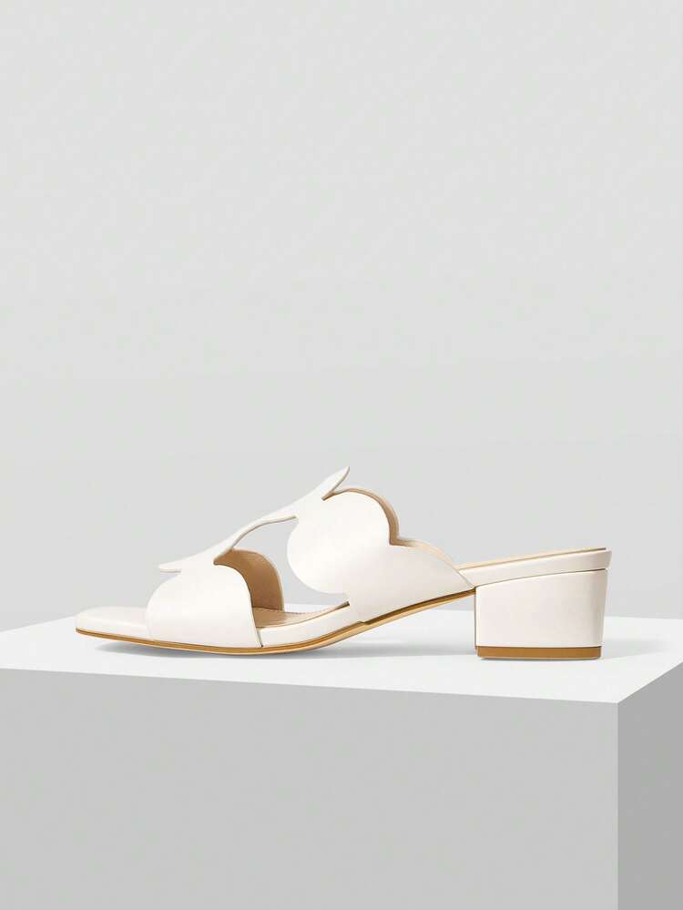 SIMPLE AND GENEROUS, FASHIONABLE AND VERSATILE, CASUAL WORKPLACE COMMUTER WOMEN'S HIGH-HEELED SANDALS
