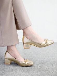 Glossy gold