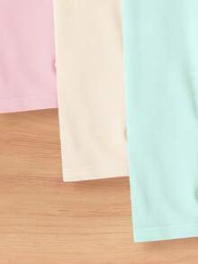 Souflis Souflis [Random 4pcs Sent]Spring/Summer Series, Dopamine Cream Spring/Summer Color Palette, Bohemian Style Floral, Daisy, Plant, Bow Pattern, - Multicolor - View 4