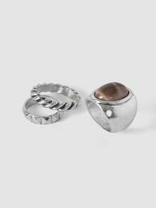 MortiRose Juego de Anillos - Multicolor - Ver 3