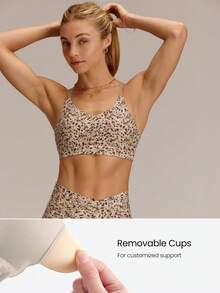 GLOWMODE Sujetador deportivo con tirantes convertibles FeatherFit™ - Multicolor - Ver 3