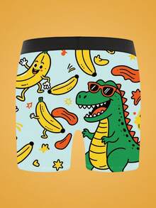 Notgurli 1pc Men's Pastel Boxer Briefs Summer - Multicolor - View 2