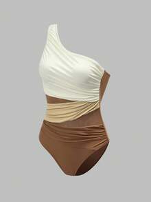 Swim Oasis Set Khaki Elegan untuk Wanita dengan Kombinasi Warna yang Menarik - MultiWarna - View 4