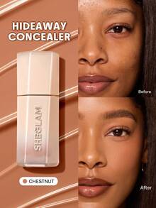 SHEGLAM Hideaway Kem Che KhuyếT ĐIểM Che Phủ HoàN ToàN-Chestnut BúT ĐIềU ChỉNh MàU SắC LàM SáNg Và Highlighter ThươNg HiệU LàM đẹP Trang đIểM Mỹ PhẩM Cho Phụ Nữ Và Cô GáI HoàN HảO Cho MùA Hè MùA XuâN Lý TưởNg Cho Y2K ThờI Trang Sang TrọNg Phù HợP Cho Sinh NhậT NgàY CủA Mẹ Quà TặNg TiệC SẵN SàNg MàU SắC TốT NhấT - Chestnut - Xem 1