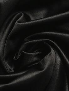 GlowEve CURVE 女款大尺碼素色百褶時尚設計性感裙 - 黑色 - 查看 8