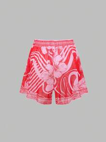 Swim Oasis 26SS 春夏 粉色波浪棕櫚樹印花分體式比基尼泳衣 2件組 - 彩色 - 查看 9