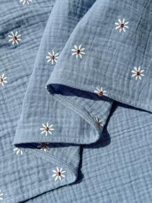 Comfortcana Chaqueta corta, delgada y ligera con textura para tallas grandes en otoño/invierno - Blanco - Ver 7