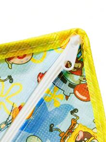 SpongeBob SquarePants | SHEIN 1個/1套可折疊多格衣櫥收納盒，適用於內衣和襪子。防塵設計，完美適用於床下、櫃頂、抽屜或作為輕便床邊收納袋。完美用於整理內衣、襪子、床上用品、折疊衣物、房間裝飾、臥室必需品和夏季衣物，友誼、起司、貓、老鼠 - 彩色 - 查看 9