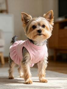 1/2Pcs Pet Dogs, Cats, Princess Dresses For Spring, Summer And Autumn, Teddy, Bichon Frise, Pomeranian And Other Small Dogs Are Suitable For Wearing Casual Gowns. Pet Dog And Cat Clothes. - Multicolor - View 7