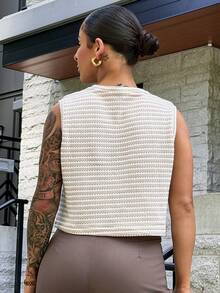 SAYEHFBABY Camiseta de tirantes holgada y casual para mujer, adecuada para el verano y uso casual, atuendo de verano para mujer, atuendos casuales para mujer, Y2k, top de verano para vacaciones - Multicolor - Ver 2