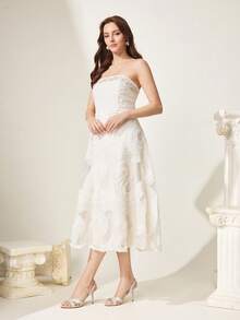 CUCCOO CHICEST Giày cao gót nữ mùa xuân/hè mới, quai chéo thanh lịch gợi cảm, mũi tròn, gót nhọn mảnh, thời trang màu champagne bạc sáng, sang trọng, sandal cao gót cho quý cô đi làm, du lịch, tiệc tùng, hẹn hò - Rượu sâm panh nhạt màu bạc - Xem 2