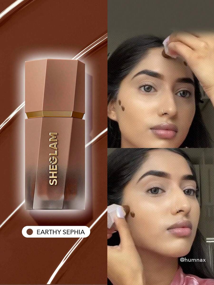 SHEGLAM Sun Beam Matte Liquid Bronzer-Earthy Sepia - Earthy Sepia - View 1