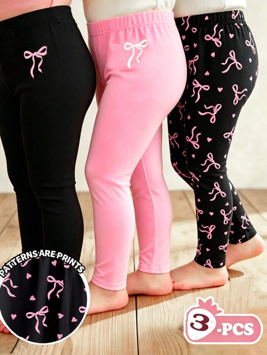 Autumn Series, Dopamine Pink Light Pink Color Palette, Bohemian Casual Style Cute Floral, Daisy, Plant, Bow Pattern, Graduation Back-To-School - Multicolor - View 1