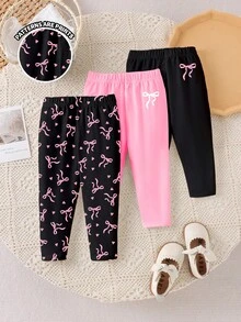 Autumn Series, Dopamine Pink Light Pink Color Palette, Bohemian Casual Style Cute Floral, Daisy, Plant, Bow Pattern, Graduation Back-To-School - Multicolor - View 5