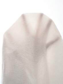SHEIN Women's Loose V-Neck Ruffle Trim Sleeveless Solid Color Cotton Tank Top, Suitable For Daily Wear, Casual, Holiday, And Commute - White - View 6