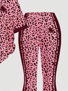 Bộ 2 món áo ngắn tay và quần cho bé gái tuổi teen, họa tiết ngựa cưỡi in báo & sọc, phong cách casual, phù hợp đi chơi mùa hè, phong cách Hàn Quốc, tựu trường, grunge, sọc, dễ thương, thời trang, hoạt hình, vintage, phối màu, Y2K, kawaii, tiệc tùng, mùa hè 2026, đồ cơ bản, cottagecore, đi chơi cùng bạn, cuối tuần casual, dã ngoại gia đình, trang phục chụp ảnh - trắng - Xem 6