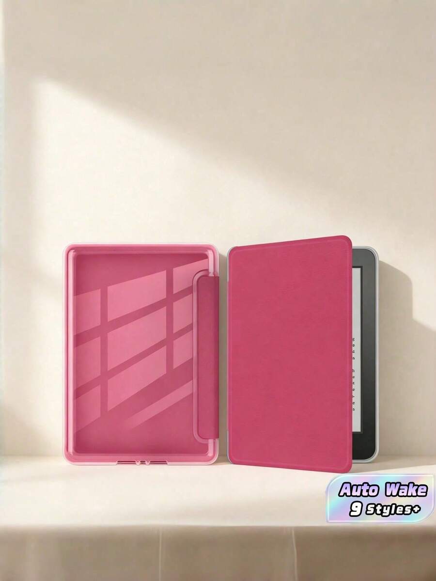 1 PC Bumper Protective Auto Wake Sleep Case For Kindle Paperwhite Transparent Scratch Resistant Anti Yellowing Precise Cutouts Flexible Soft Back Cover Daily Use Travel Office Kindle Paperwhite Case