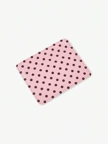 Viva Strut 1 PC Foundation Brown Polka Dot Multi-Card Position Card Clip, Retro Polka Dot Light And Thin Card Bag, Small And Large Capacity! Polka Dot Multi-Card Position Card Bag - Pink brown polka dot - View 3