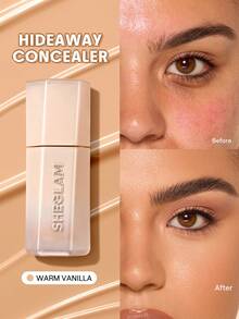 SHEGLAM Hideaway Full-Coverage Concealer-Warm Vanilla Color Corrector Brightener And Highlighter - Warm Vanilla - View 1