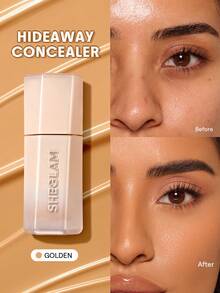 SHEGLAM Hideaway Full-Coverage Concealer-Golden Color Corrector Brightener And Highlighter - Golden - View 1