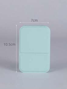 Portable Makeup Mirror, Solid Color, PU Leather, Minimalist Compact, Foldable, Cute Pocket Mirror, Birthday/Graduation Gift, Home Decor, Back To School Supplies,Giveaways,Travel,Cheap Stuff,Travel Essential - Multicolor - View 7