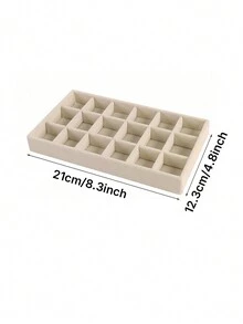 1PC Letters Pattern Ceramic Jewelry Tray, Asymmetrical Round Jewelry Storage Dish, Ring, Necklace, Earrings Collection Storage And Display, Wedding Souvenirs Gift For Wedding Souvenirs Valentine's Day Mother's Day - Beige - View 7