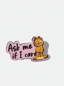 GARFIELD | SHEIN A Group Of New Creative Cartoon Pattern Brooches, IP Joint Design, Cute Personalized, Simple And Generous, Can Also Be Used As Accessories, Suitable For Various Parties, Concerts, Festivals, Exquisite Gifts - Multicolor - View 7