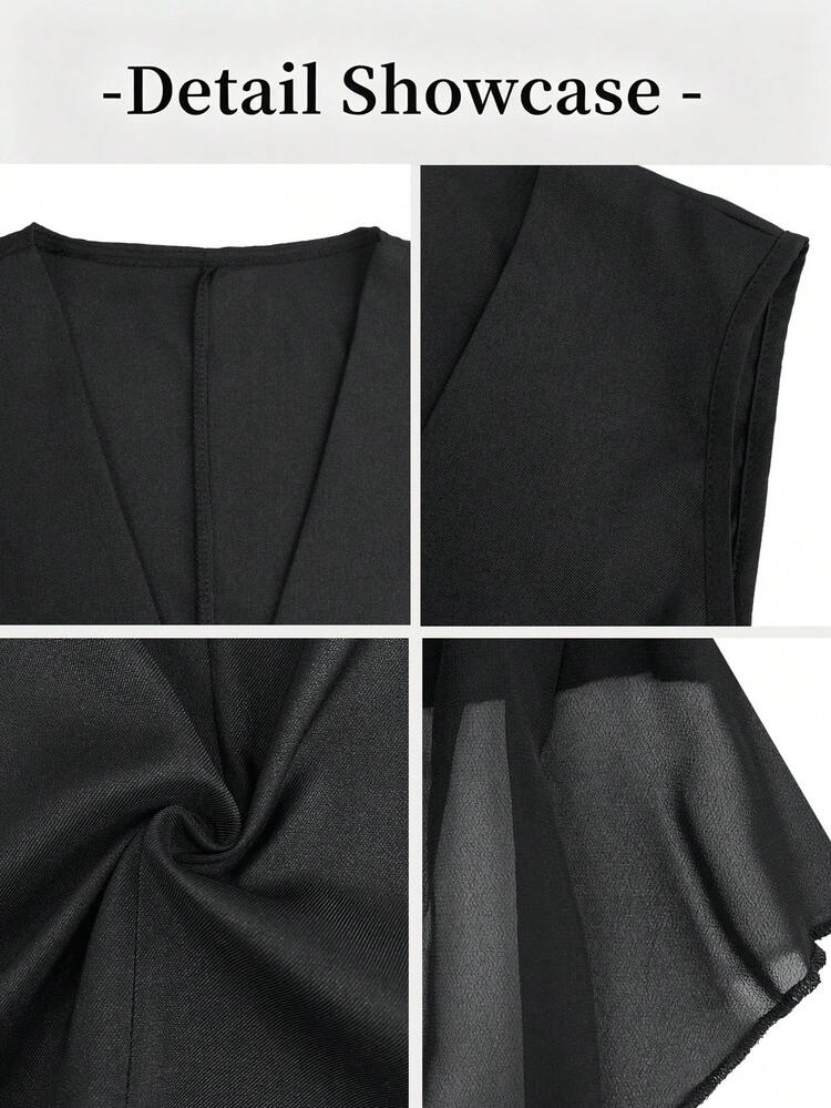 Franclia Áo khoác blazer mỏng mùa hè cho nữ, thiết kế gấu áo phối patchwork bất đối xứng, chiết eo ôm dáng, blazer đen nhẹ nhàng đi làm, áo top mùa hè, trang phục mùa hè, áo top đi chơi, áo vest đi làm, bộ đồ công sở, trang phục hàng ngày cho nữ, trang phục thanh lịch, bộ đồ trang trọng, áo top thường ngày cho nữ, trang phục tốt nghiệp, trang phục nghỉ dưỡng cho nữ, áo top đi chơi, trang phục đi làm thường ngày thời trang, trang phục công sở doanh nghiệp, trang phục thường ngày thời trang đa năng, trang phục làm việc giáo viên đô thị - Màu xanh lam - Xem 8