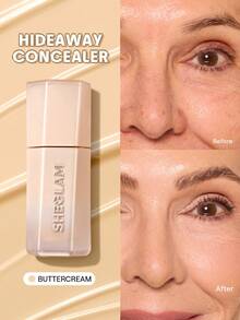 SHEGLAM Hideaway Full-Coverage Concealer-Buttercream Color Corrector Brightener And Highlighter - Buttercream - View 1