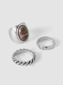 MortiRose Juego de Anillos - Multicolor - Ver 4