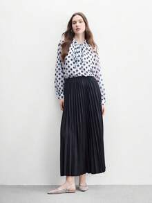 CUCCOO BIZCHIC 2026夏季新款女士波点网纱仙女风方头露跟凉鞋 - 米色 - 查看 6