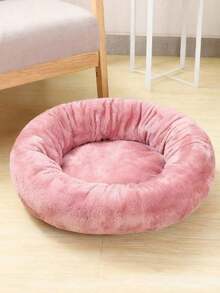 PETSIN 1. Short Plush Round Washable Thickened Pet Bed Suitable For Small And Medium-Sized Cats And Dogs, Suitable For All Seasons - Multicolor - View 7