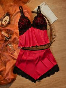 Divavoom 2pcs Plus Size Lingerie Set (Wireless Bra, Hipster Panty) - Multicolor - View 3