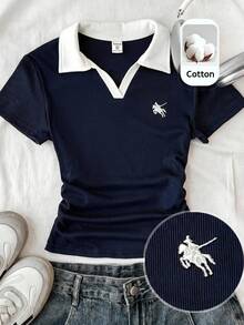 Blue and White